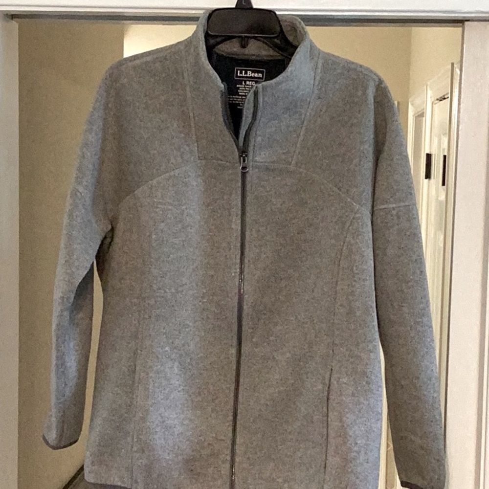L.L. Bean sweater fleece jacket